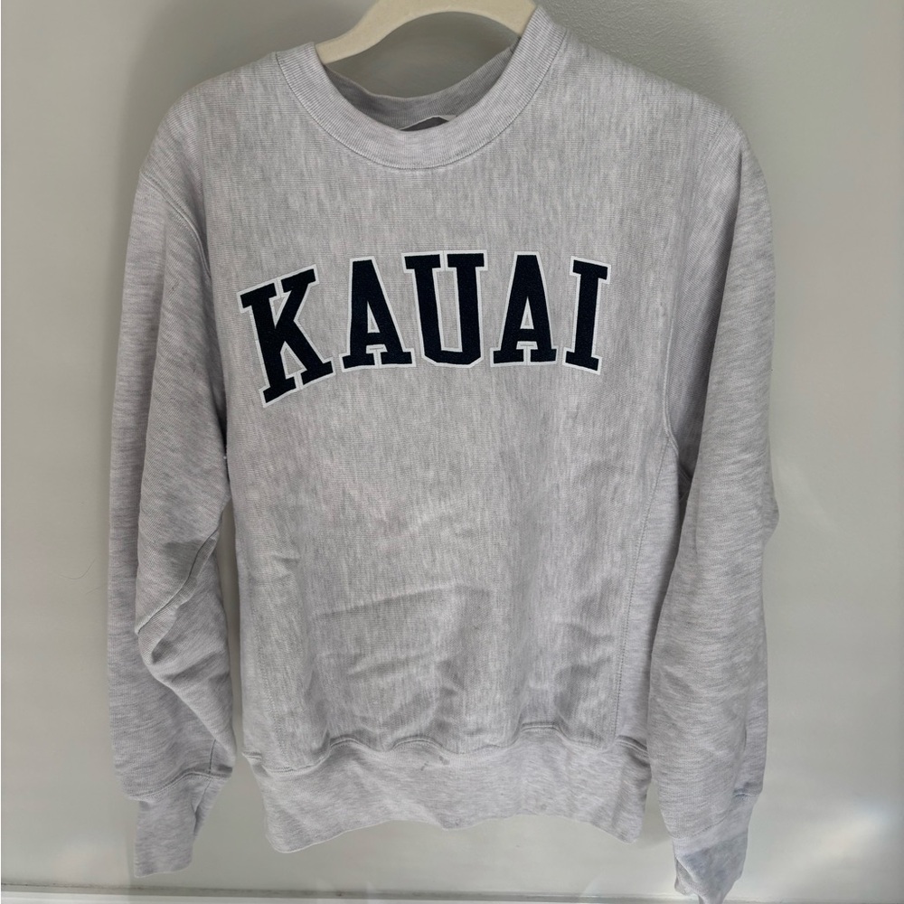 Champion Gray Sweatshirt Classic Pullover